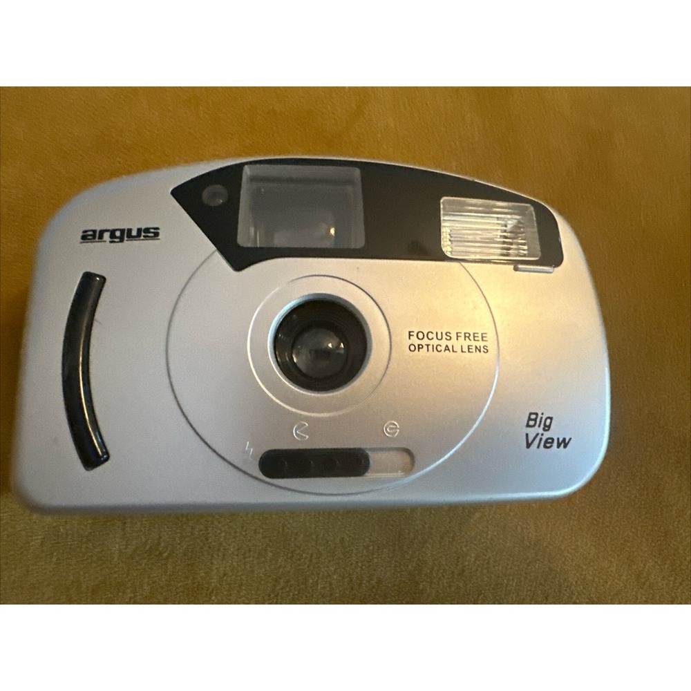 Argus AF100 Auto focus big view 35mm film camera  tested